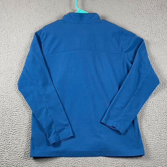 The North Face 1/4 Zip Pullover Fleece Sweater Men's Large Blue Pocket Outdoors - Picture 9 of 9